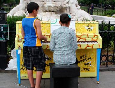 Sing for Hope places 7 pianos in borough