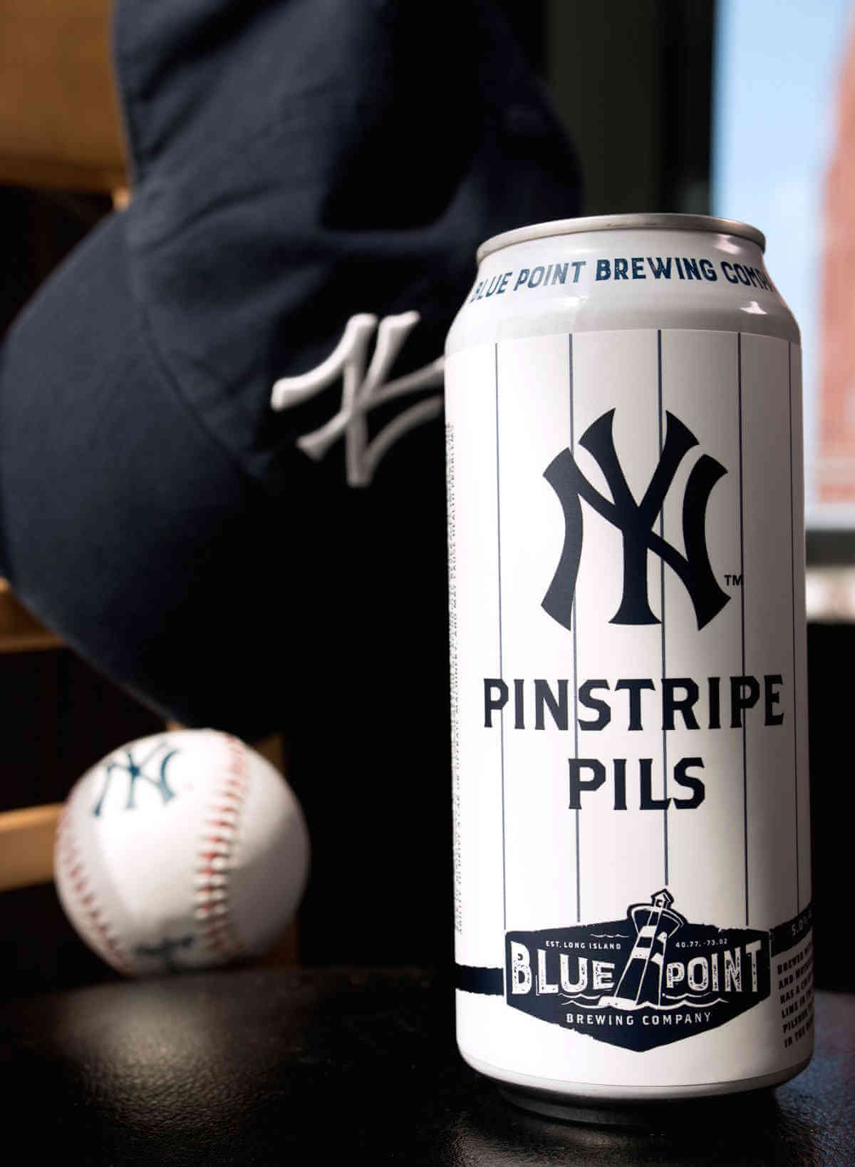 Blue Point New York Yankees Pinstripe Pilsner