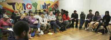 Sit down discussion over Mott Haven jail held in HP|Sit down discussion over Mott Haven jail held in HP