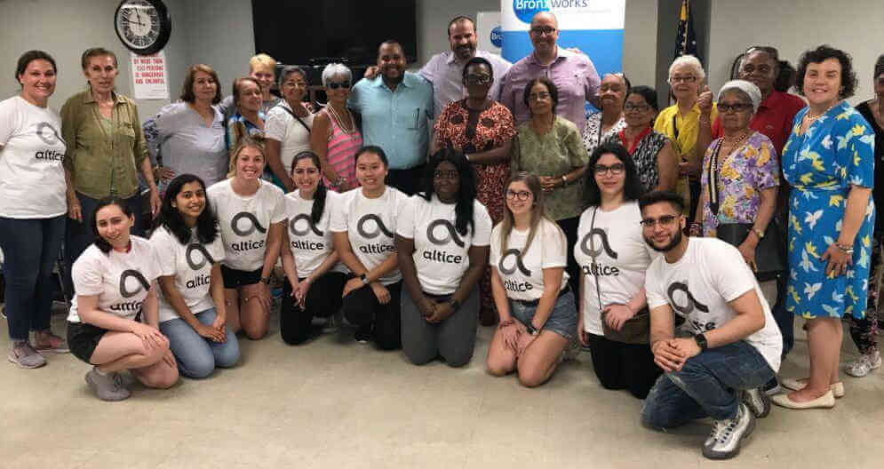 Altice USA Intern Volunteer Event