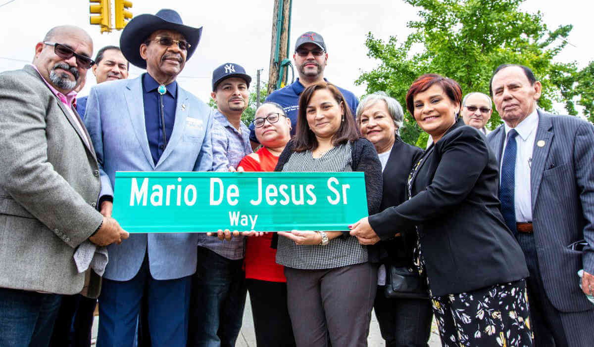 Late Rev. Mario de Jesus honored with street co-naming|Late Rev. Mario de Jesus honored with street co-naming