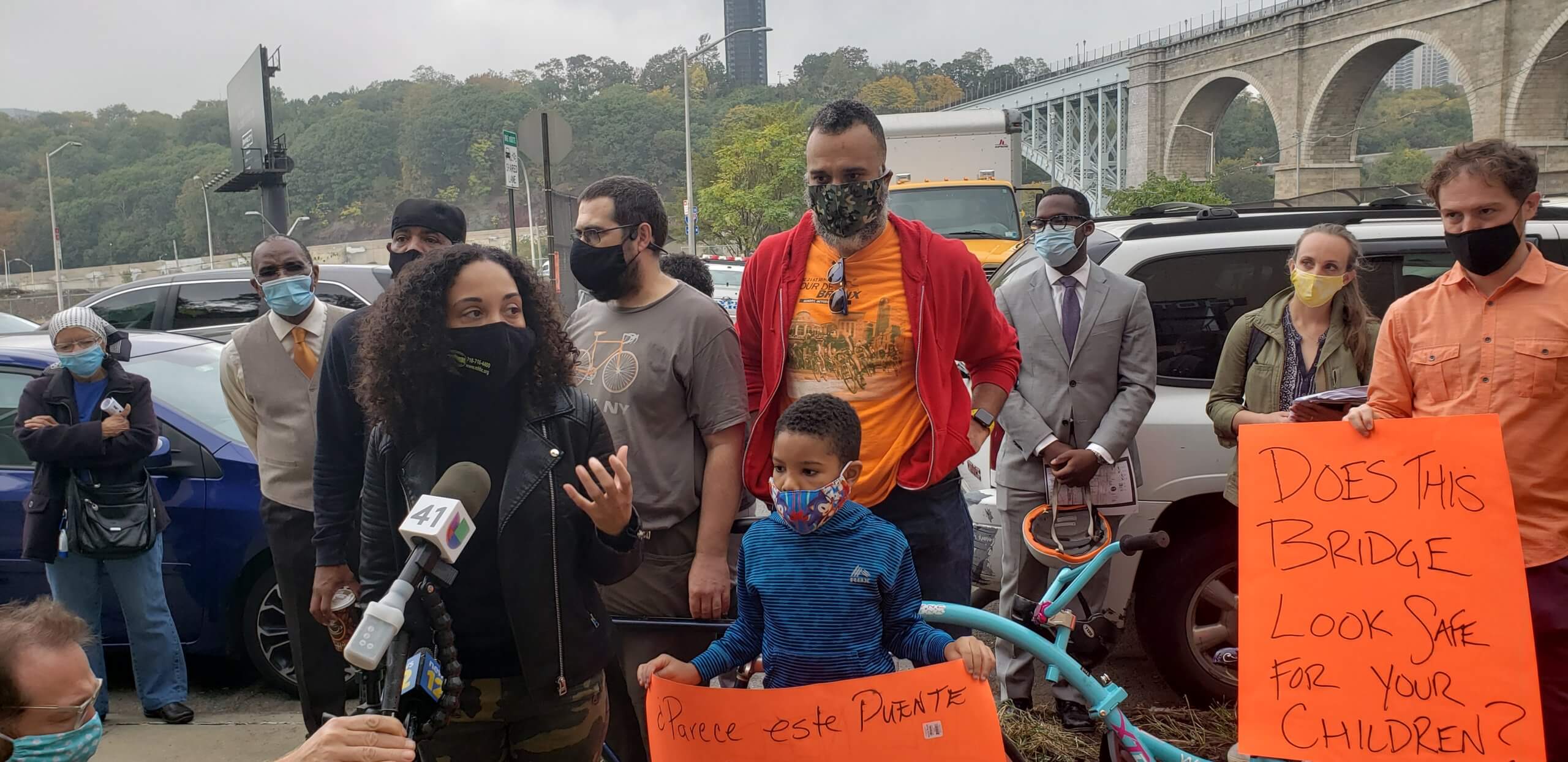 Rally to demand safe pedestrian and bicycle access to Harlem River  waterfront – Bronx Times
