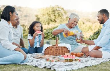 Enjoy a family picnic this weekend at ST. Mary's Park.