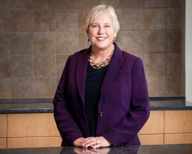 Susan Parish stepped in as Mercy College's 13th president on July 1, 2023.