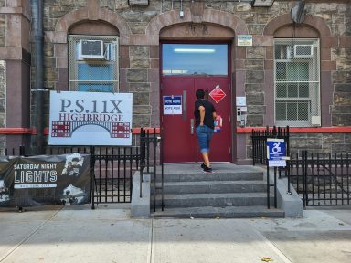 P.S. 11 in Highbridge serves a polling site for the Primary Election on Tuesday, June 25, 2024.
