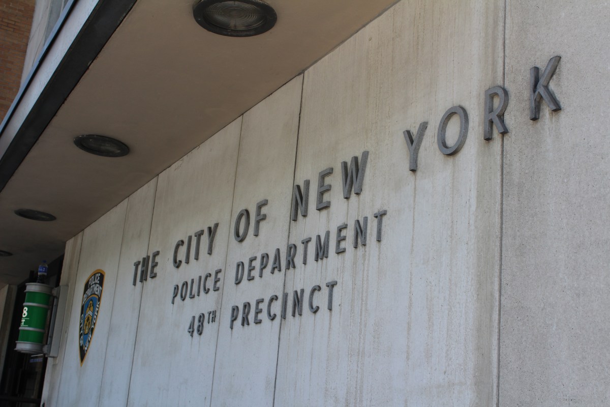 The Bronx's 48th NYPD Precinct on Tuesday, May 21, 2024.